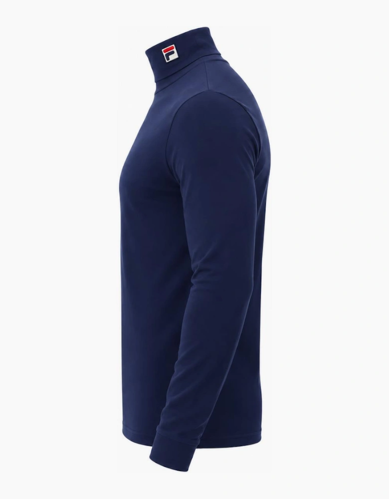Fila 19th Classic Roll Neck T-Shirt Fila Navy