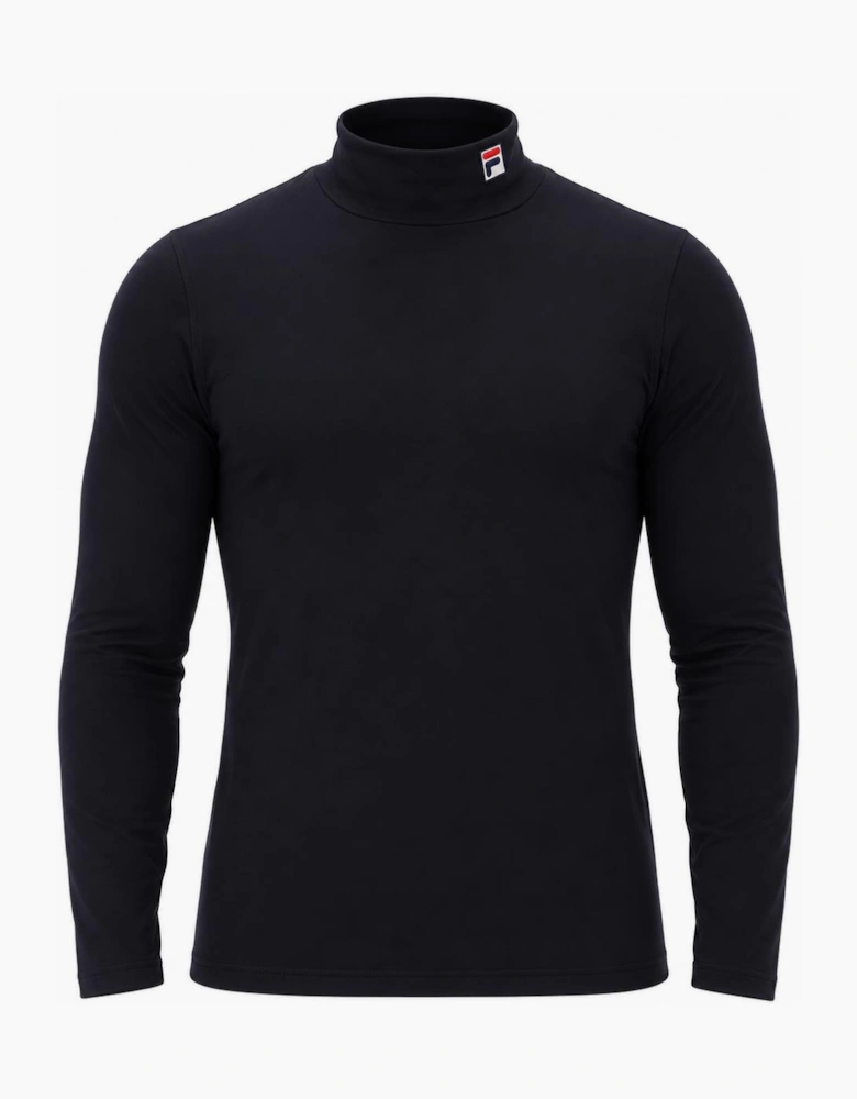 Fila 19th Classic Roll Neck T-Shirt Black