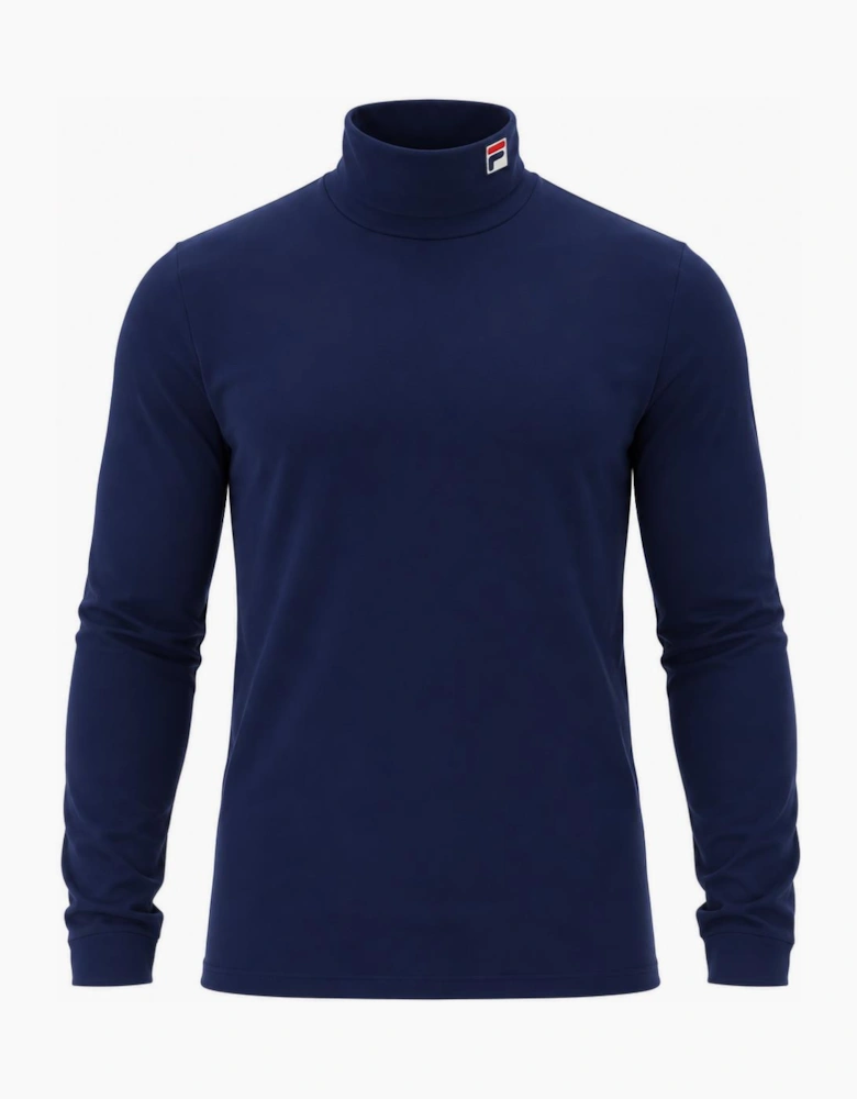 Fila 19th Classic Roll Neck T-Shirt Fila Navy