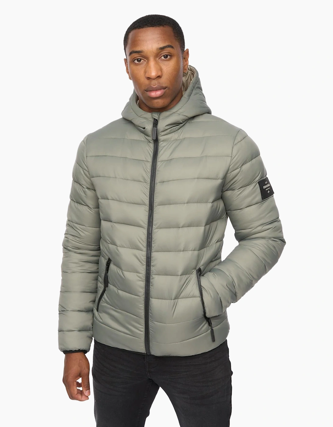 Crosshatch Mens Gattering MVE Padded Jacket