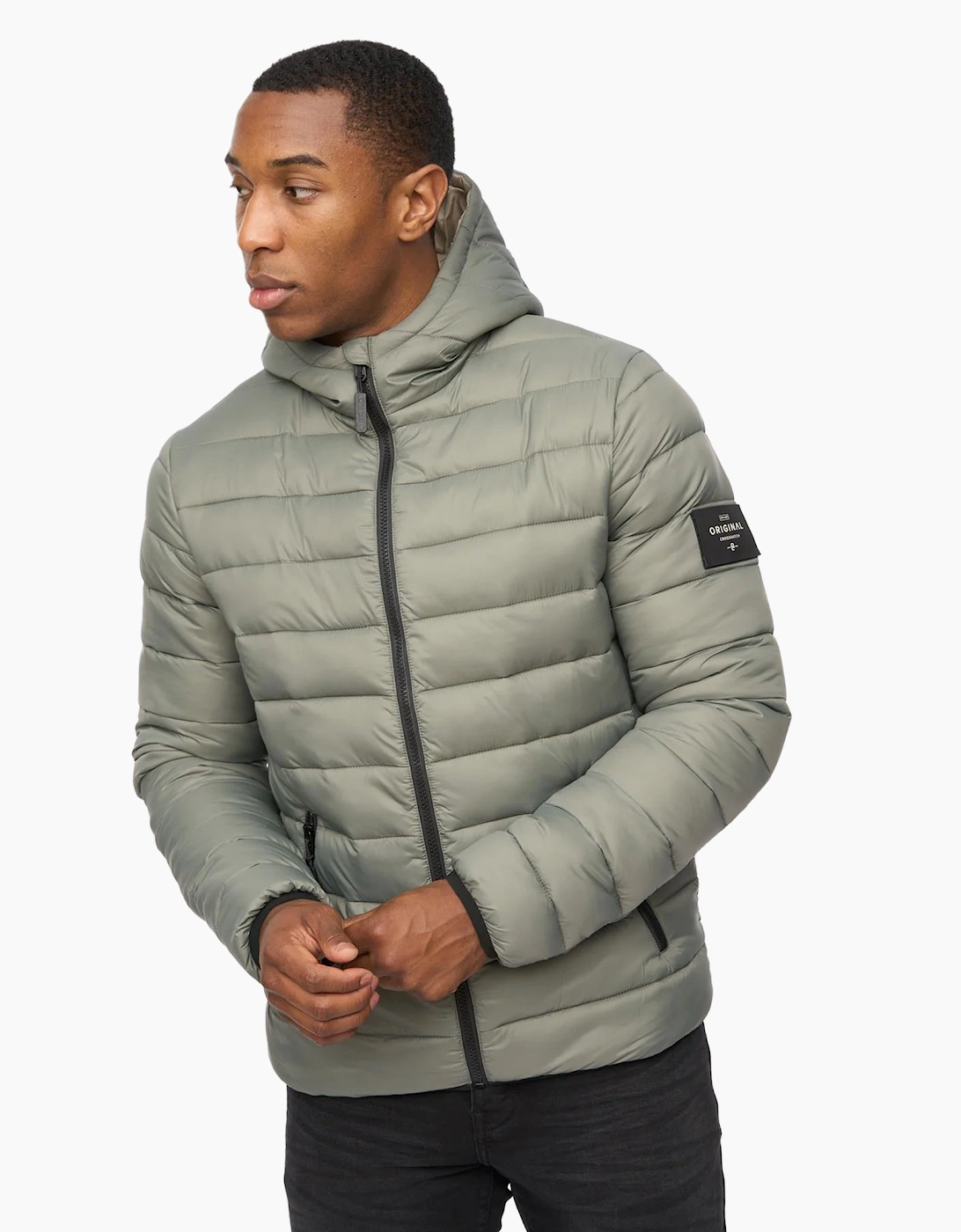 Crosshatch Mens Gattering MVE Padded Jacket