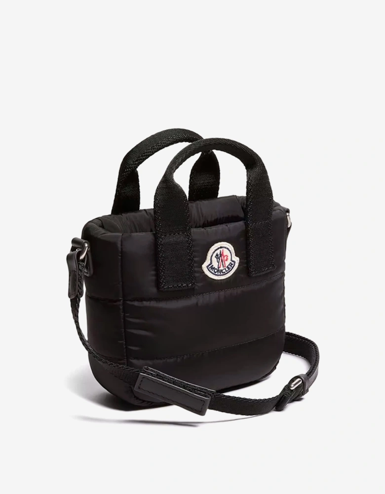 Moncler Enfant Girls Caradoc Crossbody Bag in Black (16.5cm)