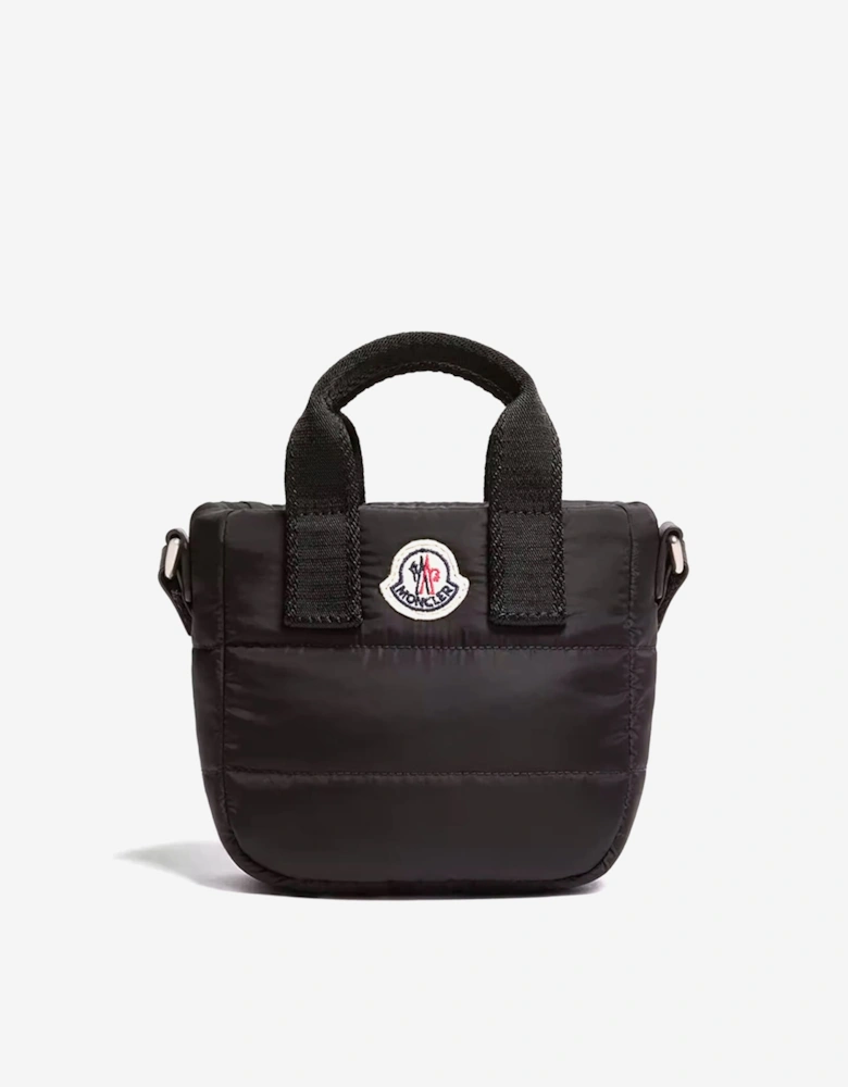 Moncler Enfant Girls Caradoc Crossbody Bag in Black (16.5cm)