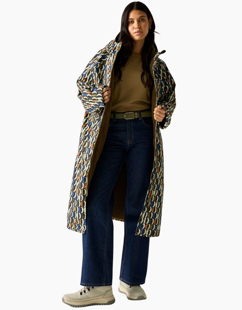 Regatta Womens Orla Kiely Waterproof Fleece Lined Changing Robe