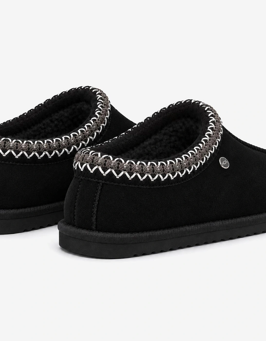 HOS Sheepskin BELLA Womens Mules Black