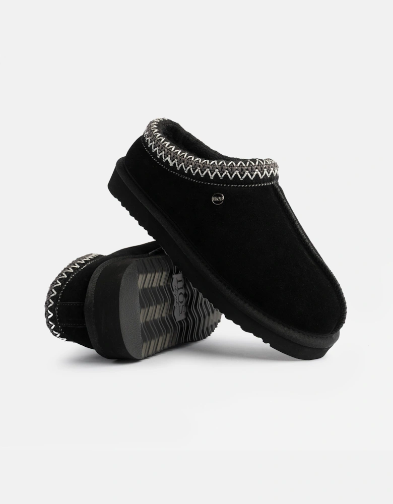HOS Sheepskin BELLA Womens Mules Black