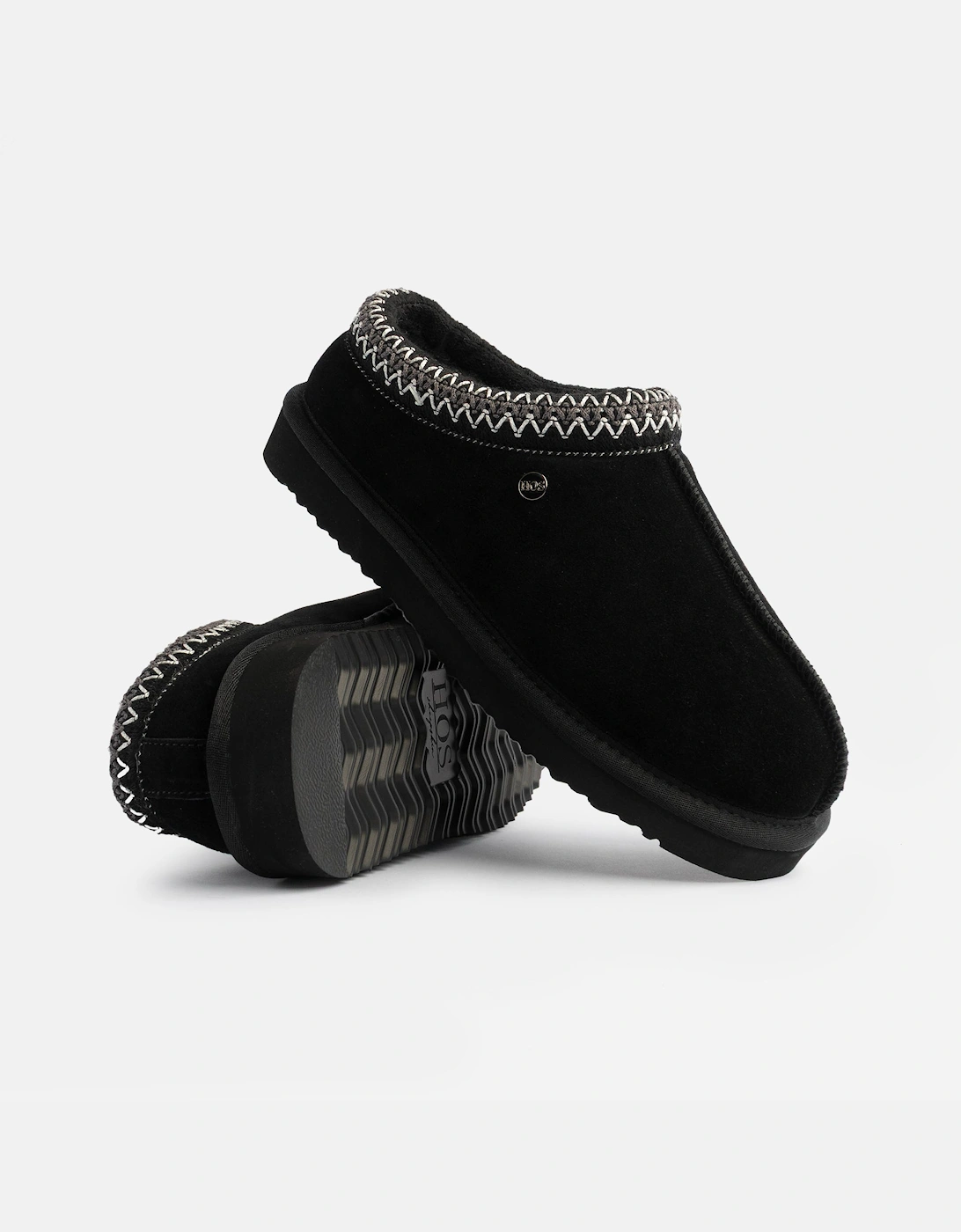 HOS Sheepskin BELLA Womens Mules Black