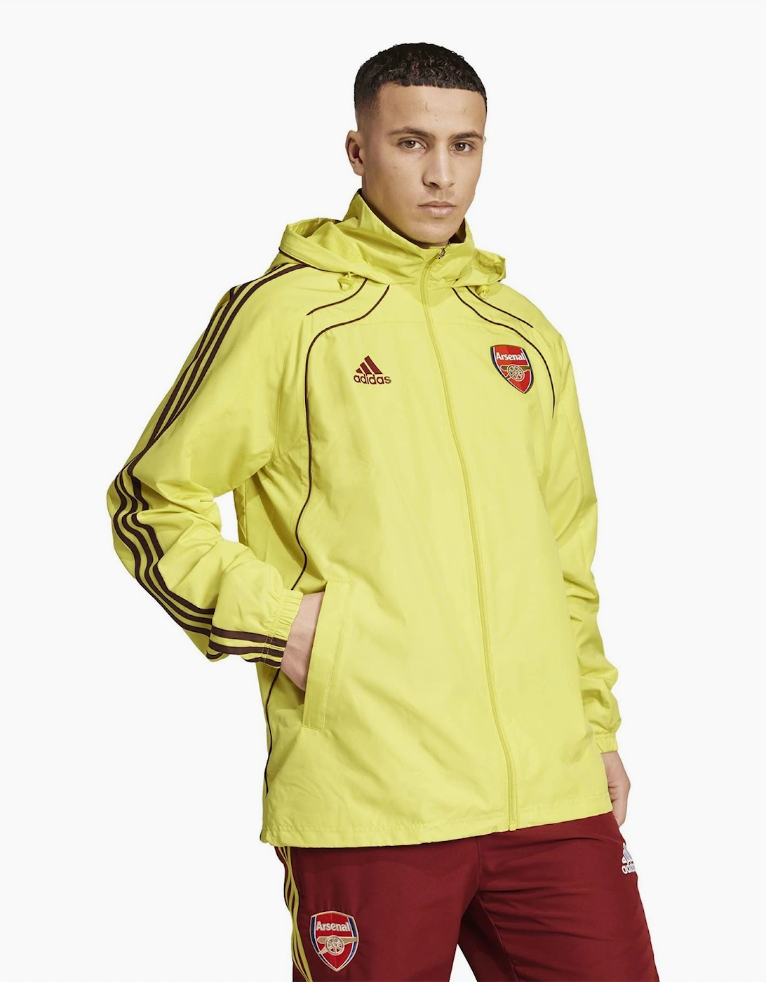 Mens Arsenal Ubackpack Windbreaker 24 25