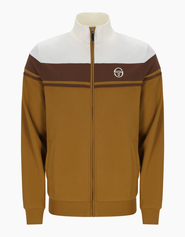 SERGIO TACCHINI DAMARINDO TRACK TOP GARDENIA/POTTING SOIL/GOLDEN BROWN