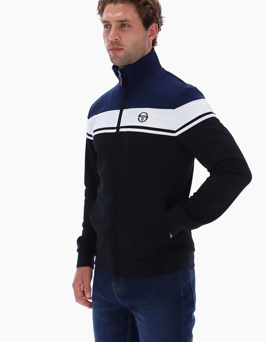 SERGIO TACCHINI DAMARINDO TRACK TOP MARITIME/WHITE/BLACK