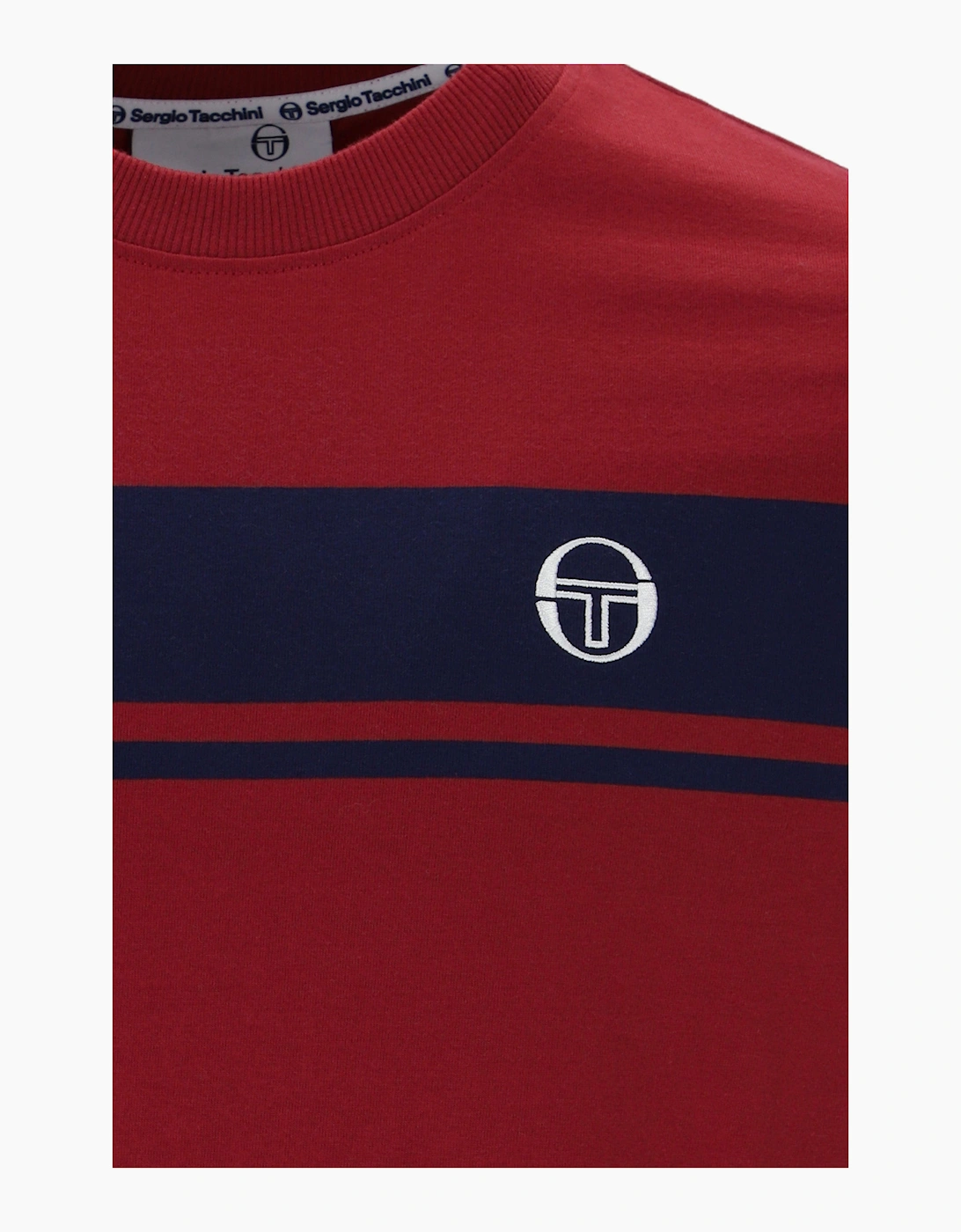 SERGIO TACCHINI MASTER T-SHIRT MERLOT/MARITIME BLUE