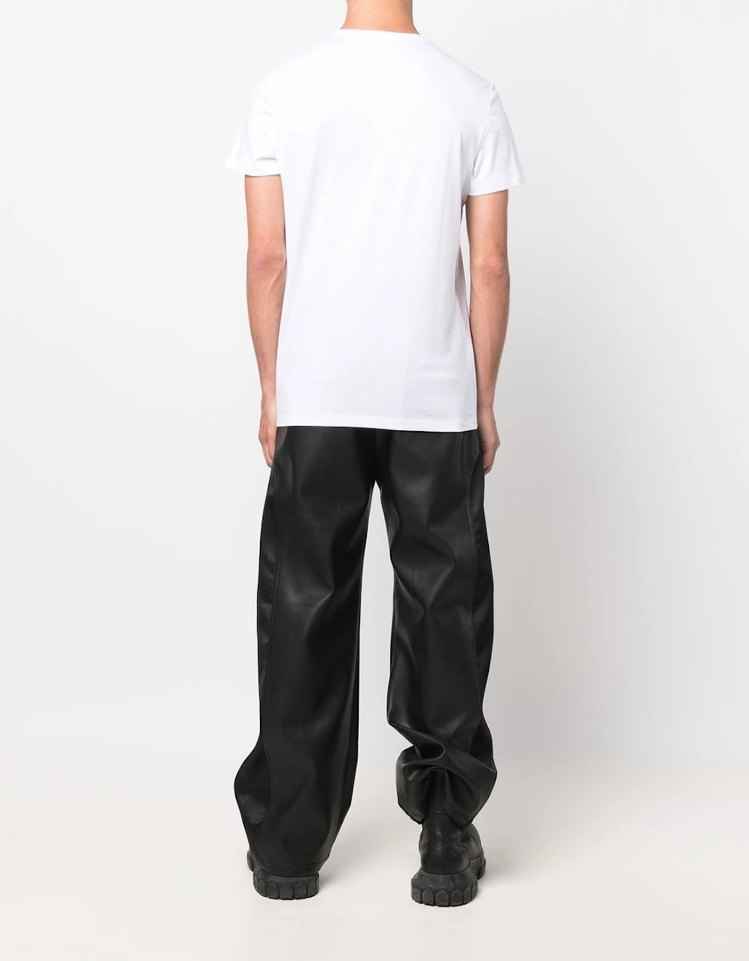 Balmain Paris Gold Foil T-Shirt White