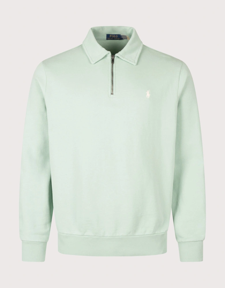 Loopback Quarter Zip Sweatshirt