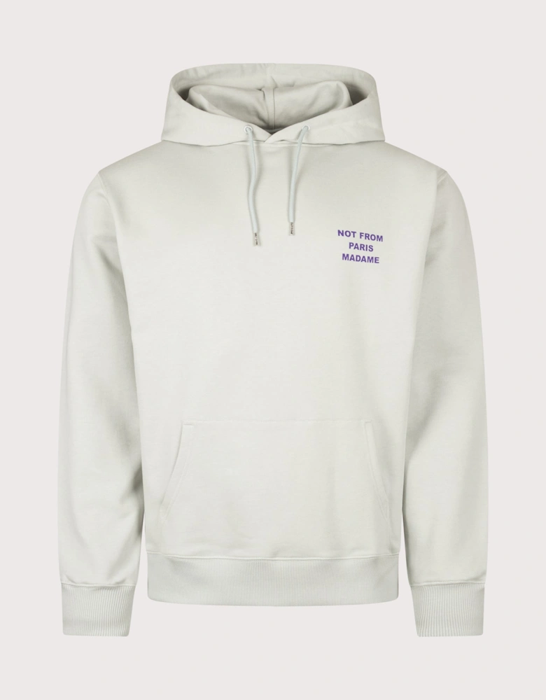 Relaxed Fit Bold Slogan Hoodie