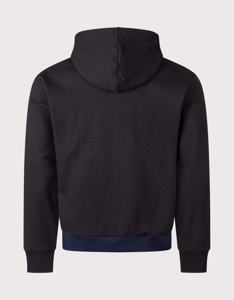 Classic Fit Colour Block Hoodie