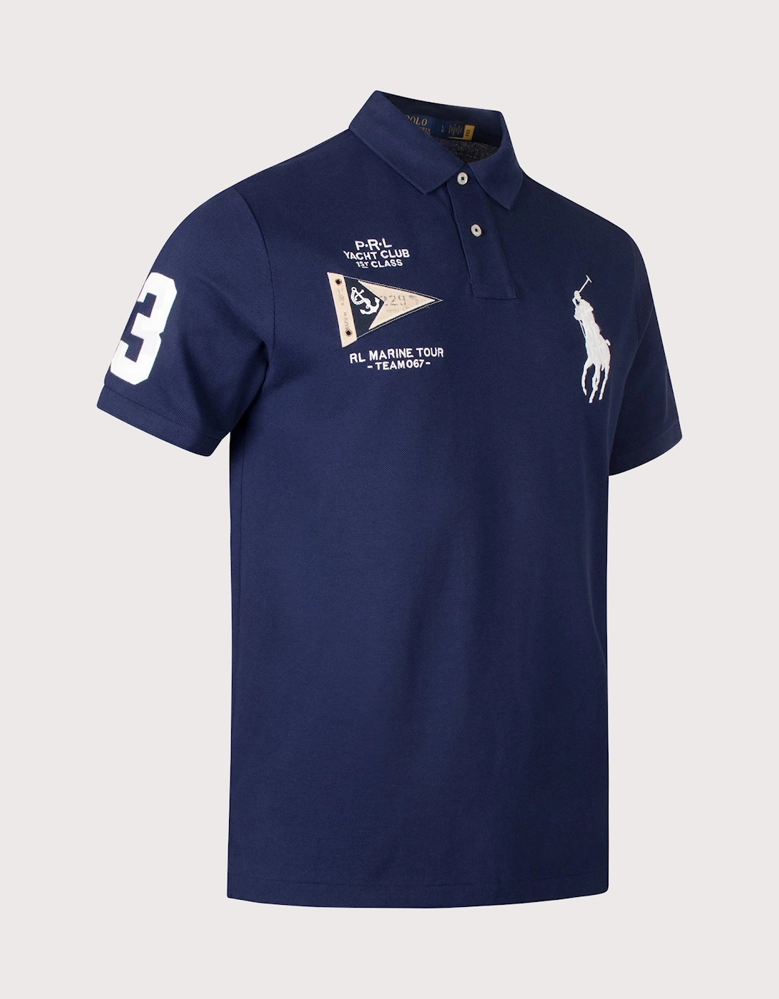Custom Slim Fit Big Pony Polo Shirt