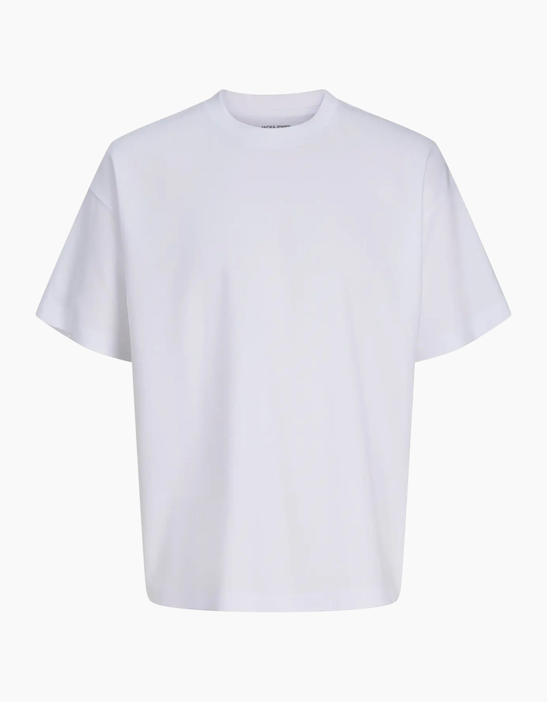 Jack And Jones Men' White Barron Short Sleeve O-Neck Oversized Fit T-Shirt in Size S, Sports Direct - Image 4