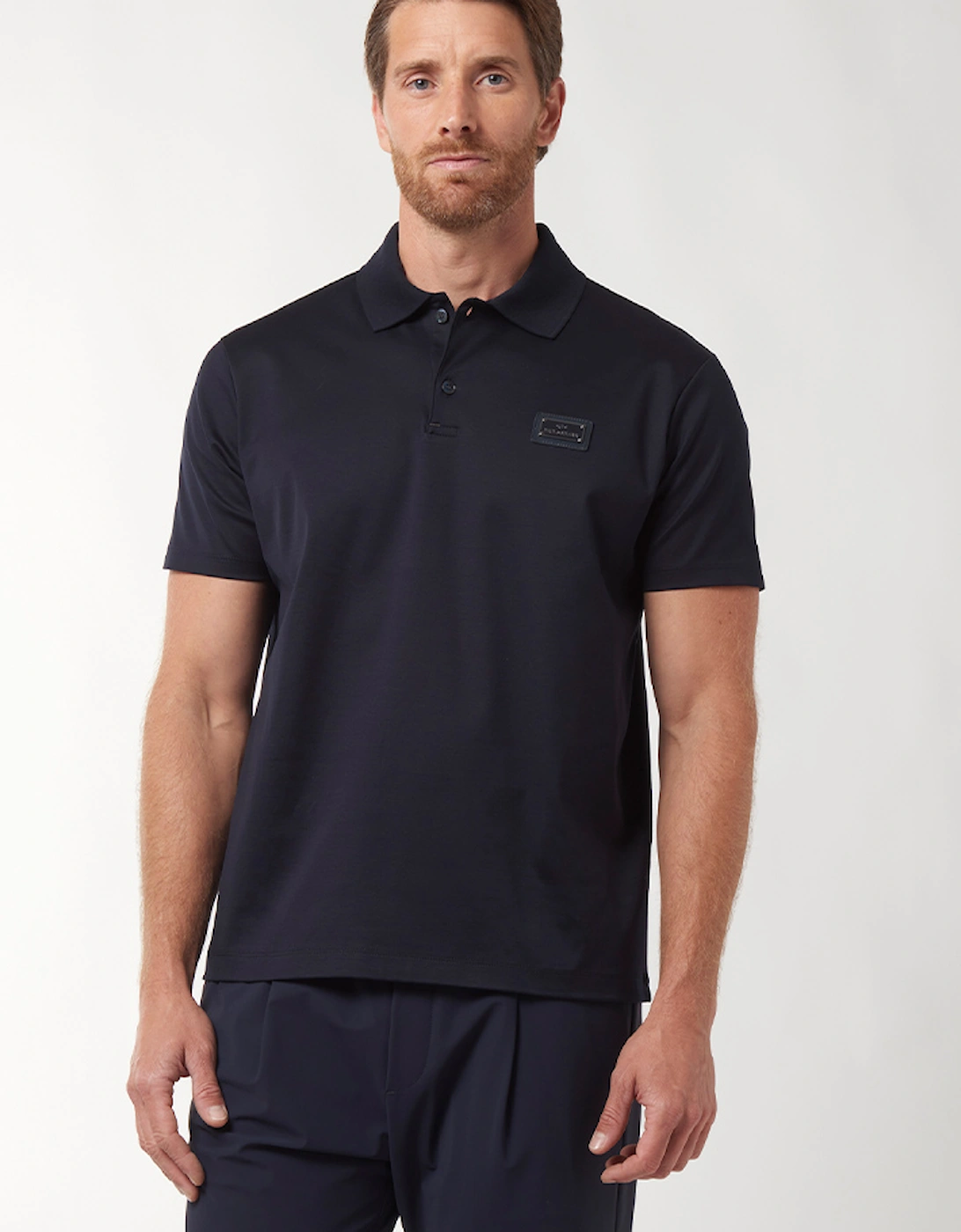 Paul & Shark Logo-Plaque Polo Shirt