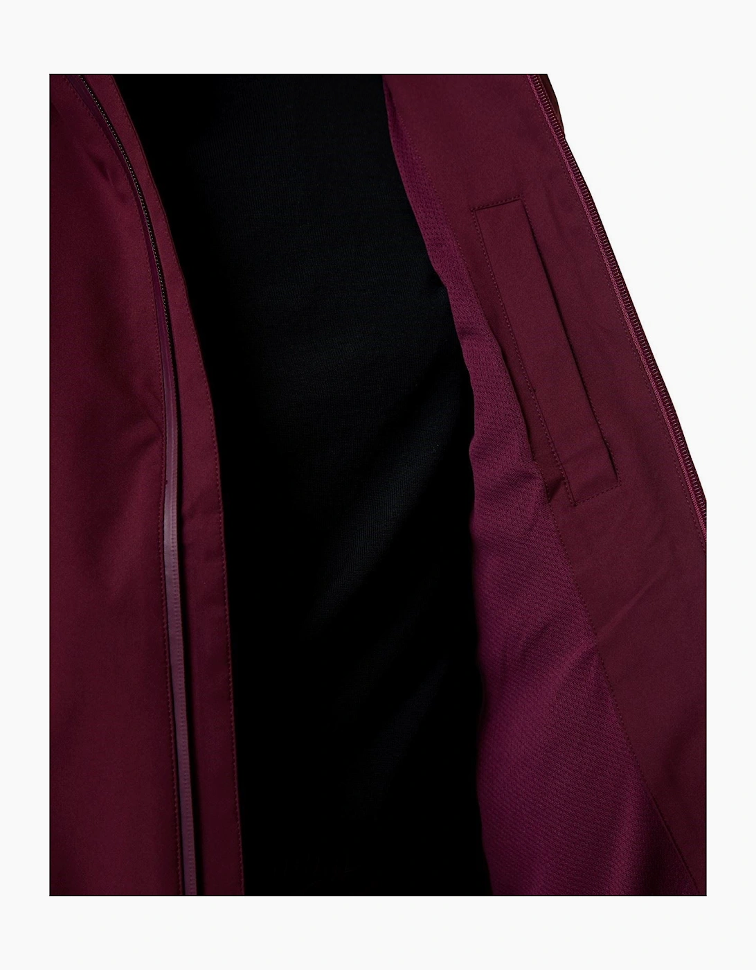 Hunter Original Lightweight Waterproof Women's Wine Rain Jacket
