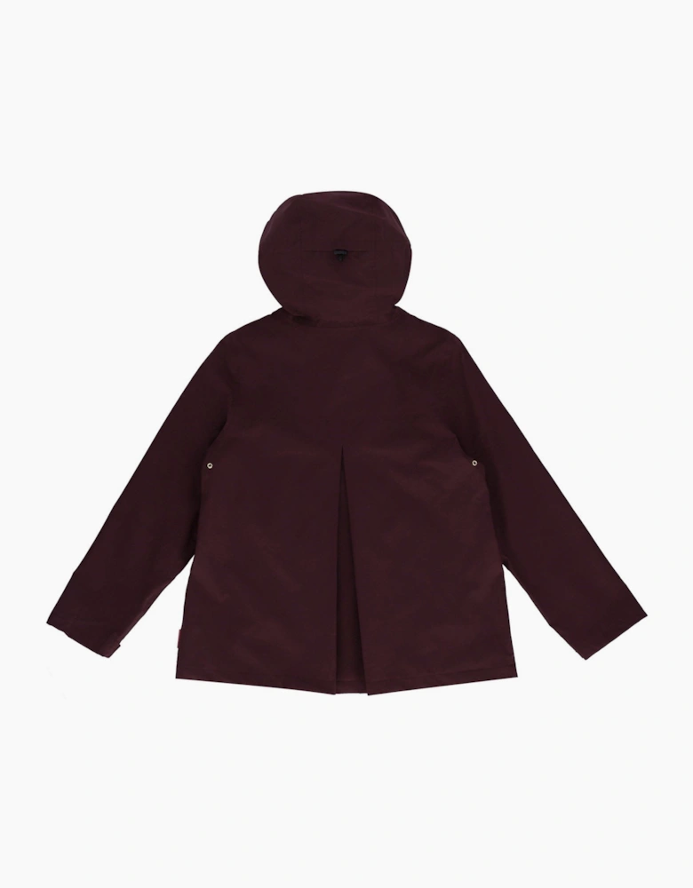 Hunter Original Lightweight Waterproof Women's Wine Rain Jacket