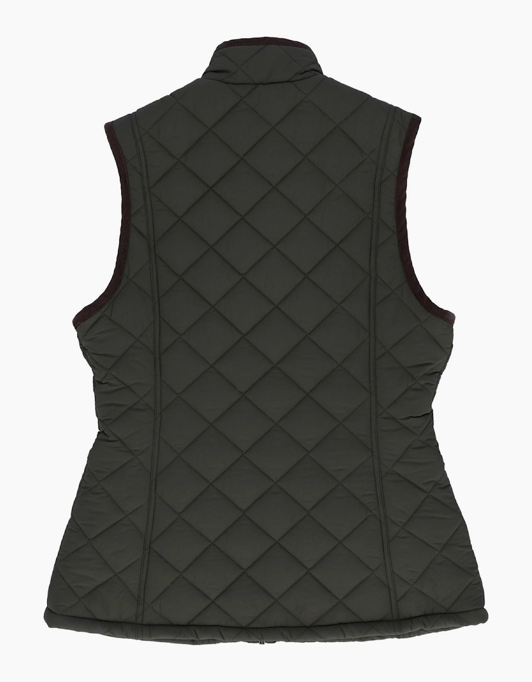 Hunter Original Short Quilted Women's Green Gilet