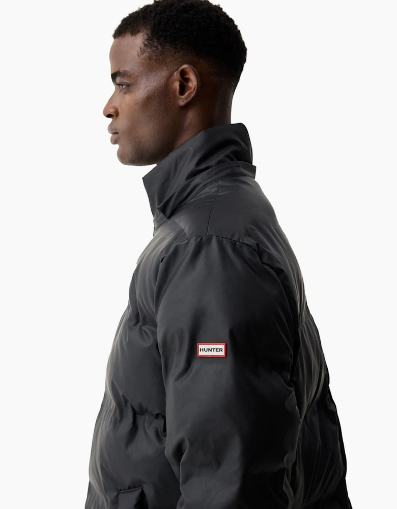 Hunter Wiley Men's Black Puffer Jacket