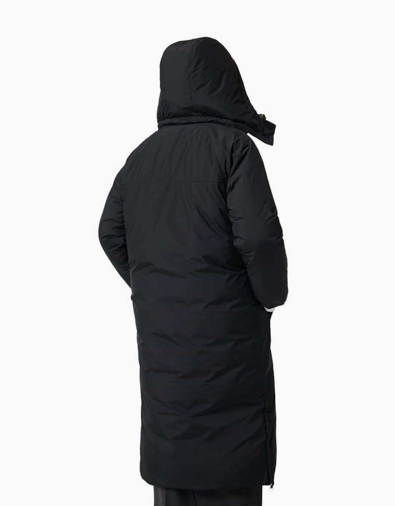 Hunter Victoria Originals Long Quilted Women's Black Jacket