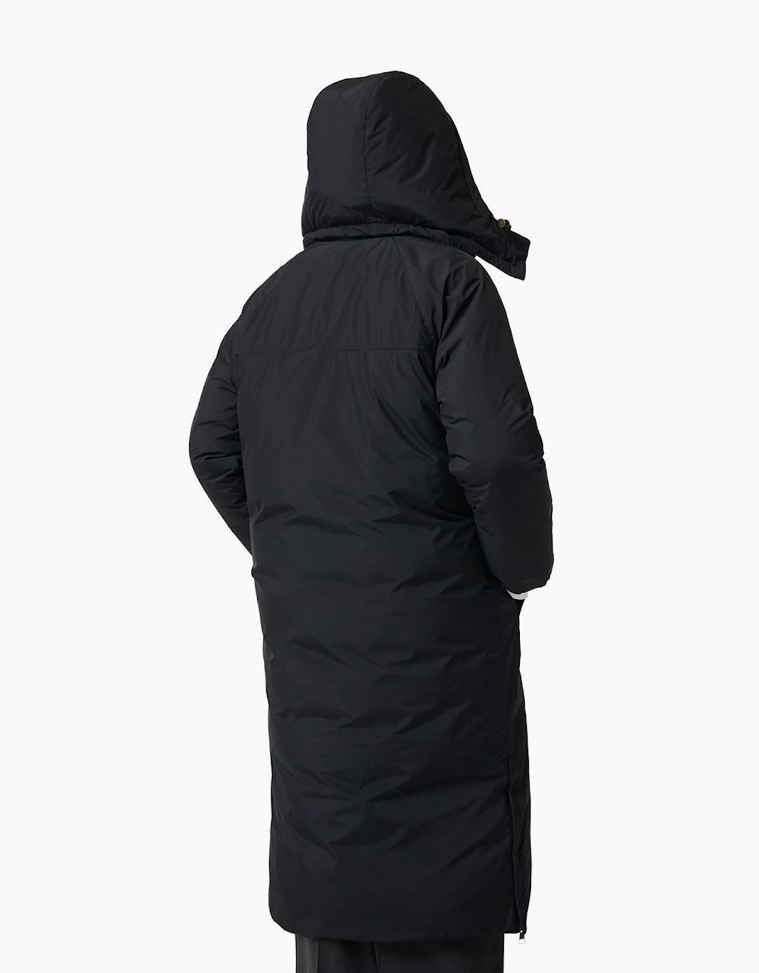 Hunter Victoria Originals Long Quilted Women's Black Jacket