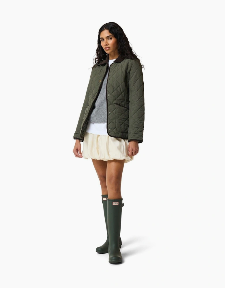 Hunter Originals Women's Green Quilted Jacket