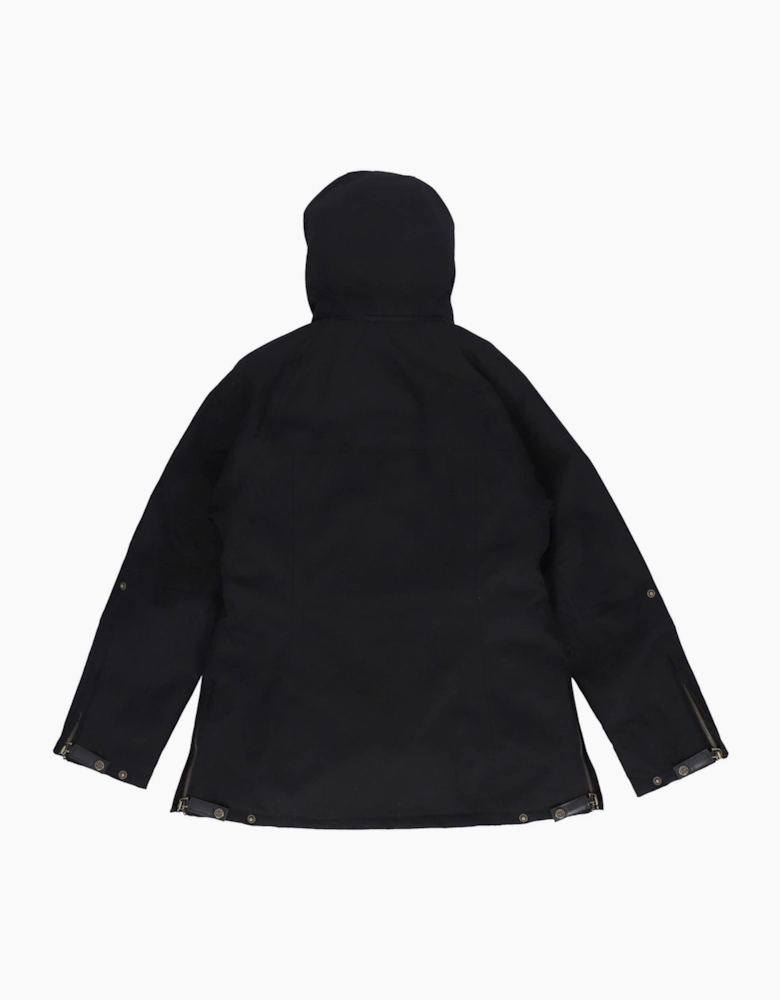 Hunter Originals Long Waterproof Women's Black Rain Jacket