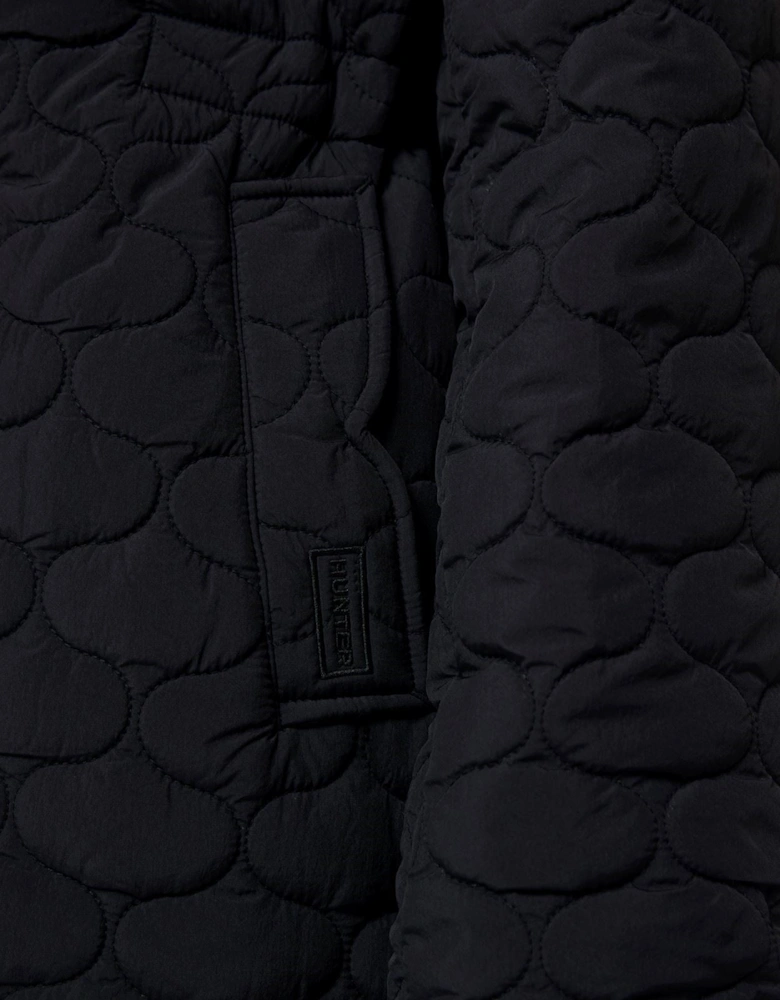 Hunter Somerset Women's Black Quilted Coat