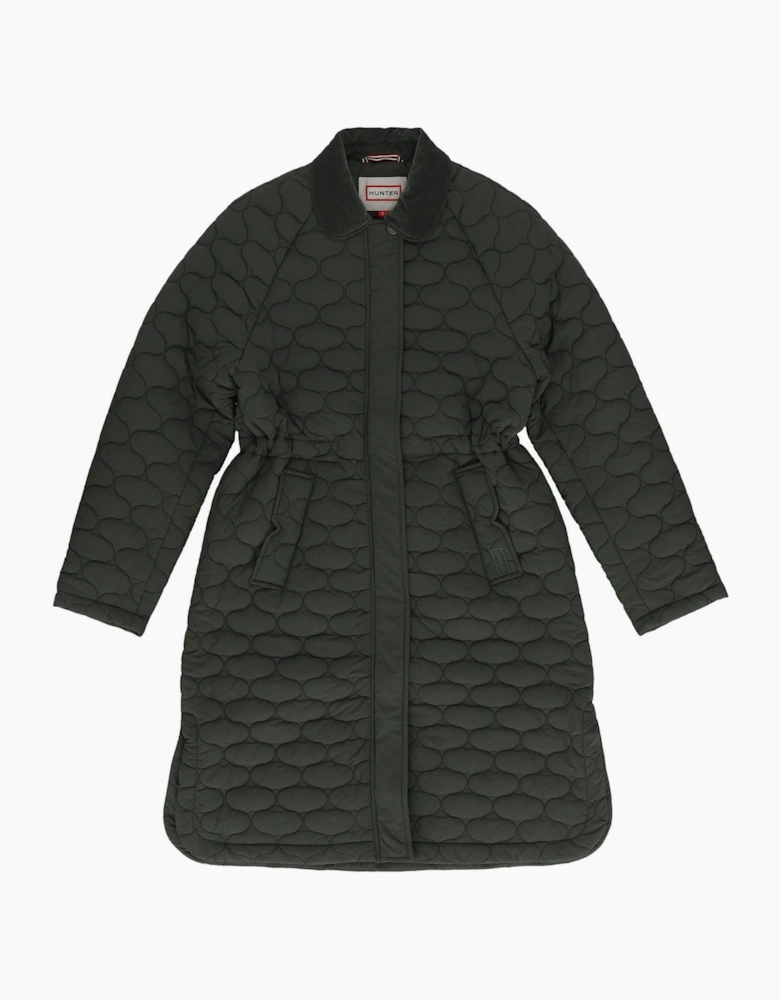 Hunter Somerset Women's Green Quilted Coat