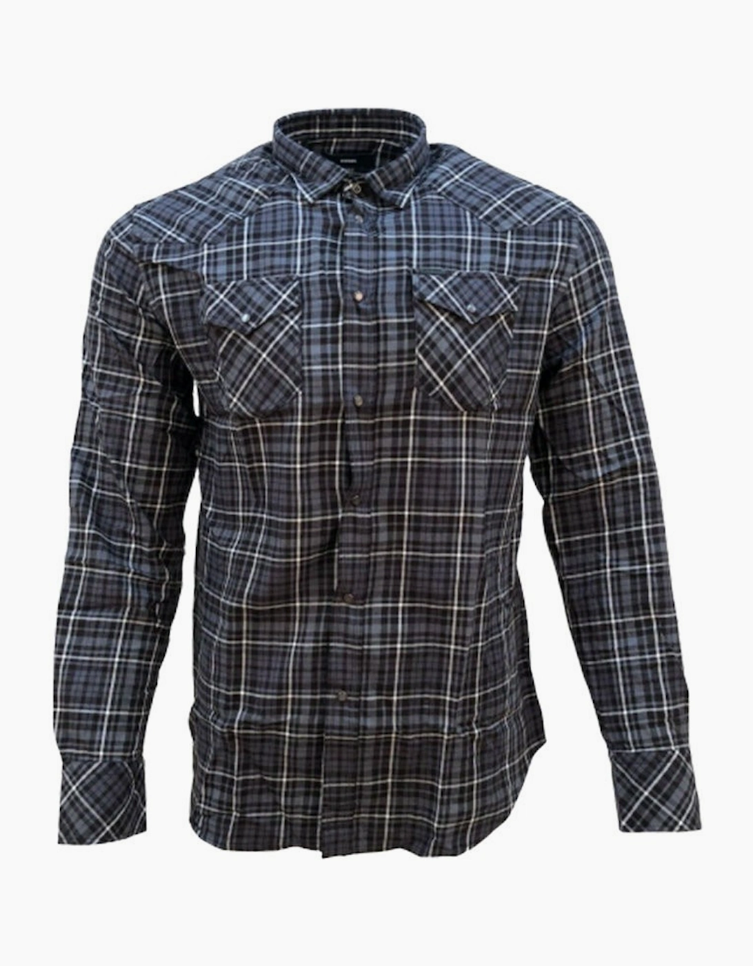 DIESEL SULFEDEN 0QAMS 900 Mens Shirt Long Sleeves Casual Summer Cotton Shirts