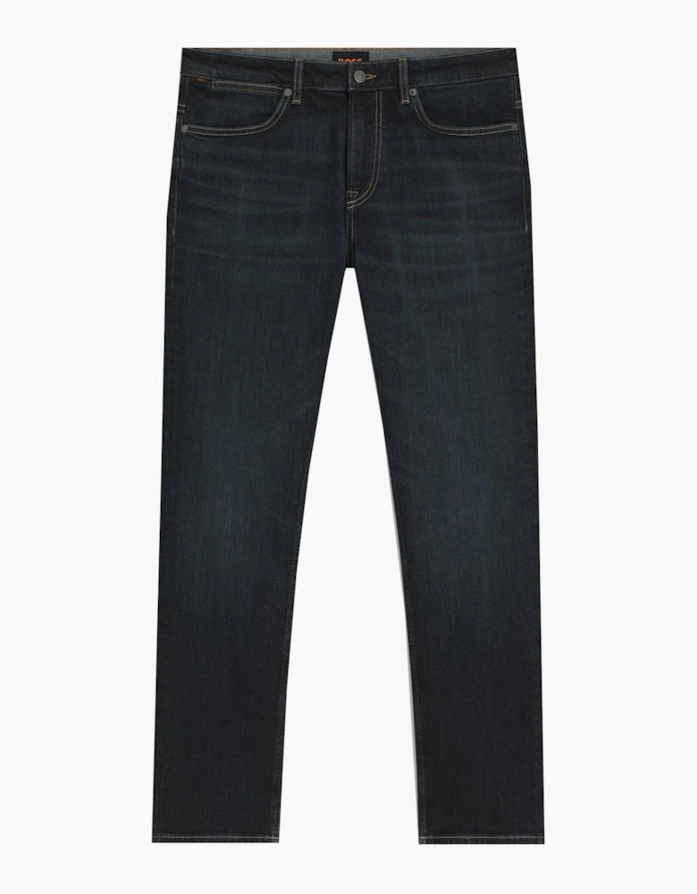 Hugo Boss Men's Dark Blue Delaware Slim Fit Jeans