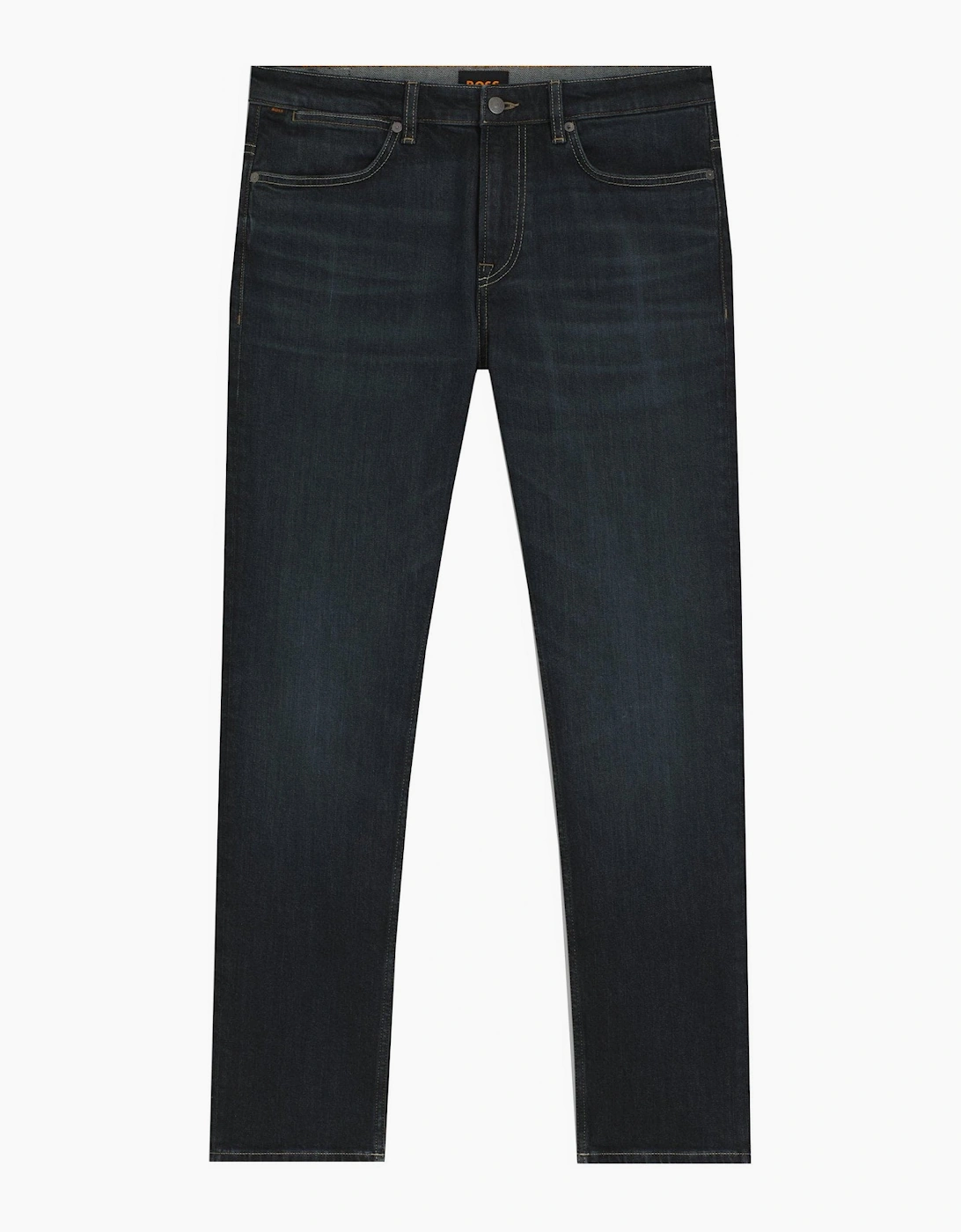 Hugo Boss Men's Dark Blue Delaware Slim Fit Jeans