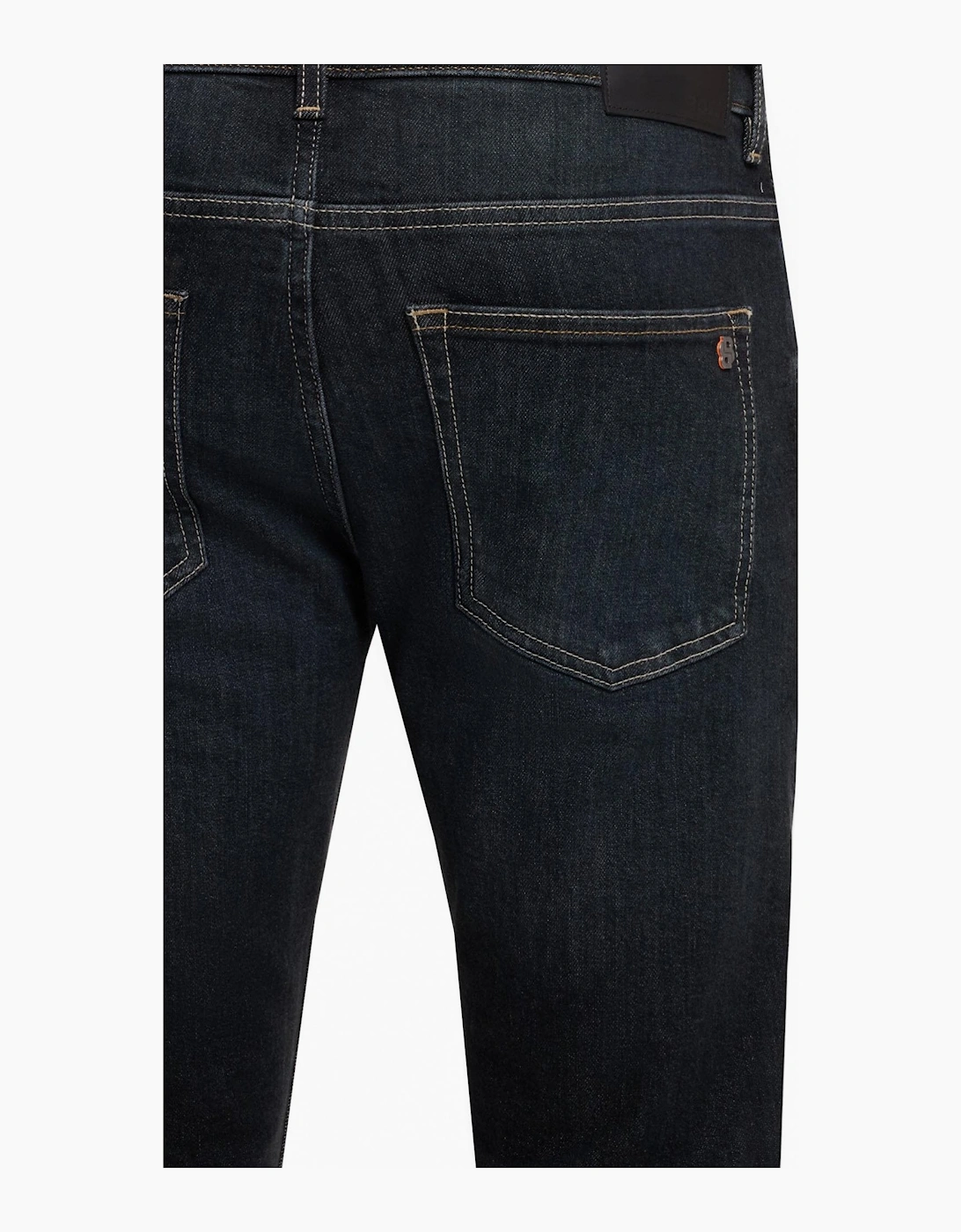 Hugo Boss Men's Dark Blue Delaware Slim Fit Jeans