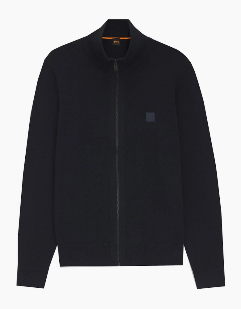 Hugo Boss Men's Navy Kano Knitted Zip Jacket