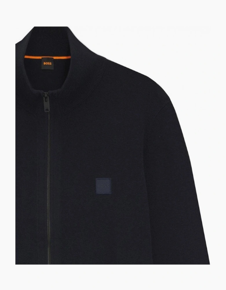 Hugo Boss Men's Navy Kano Knitted Zip Jacket