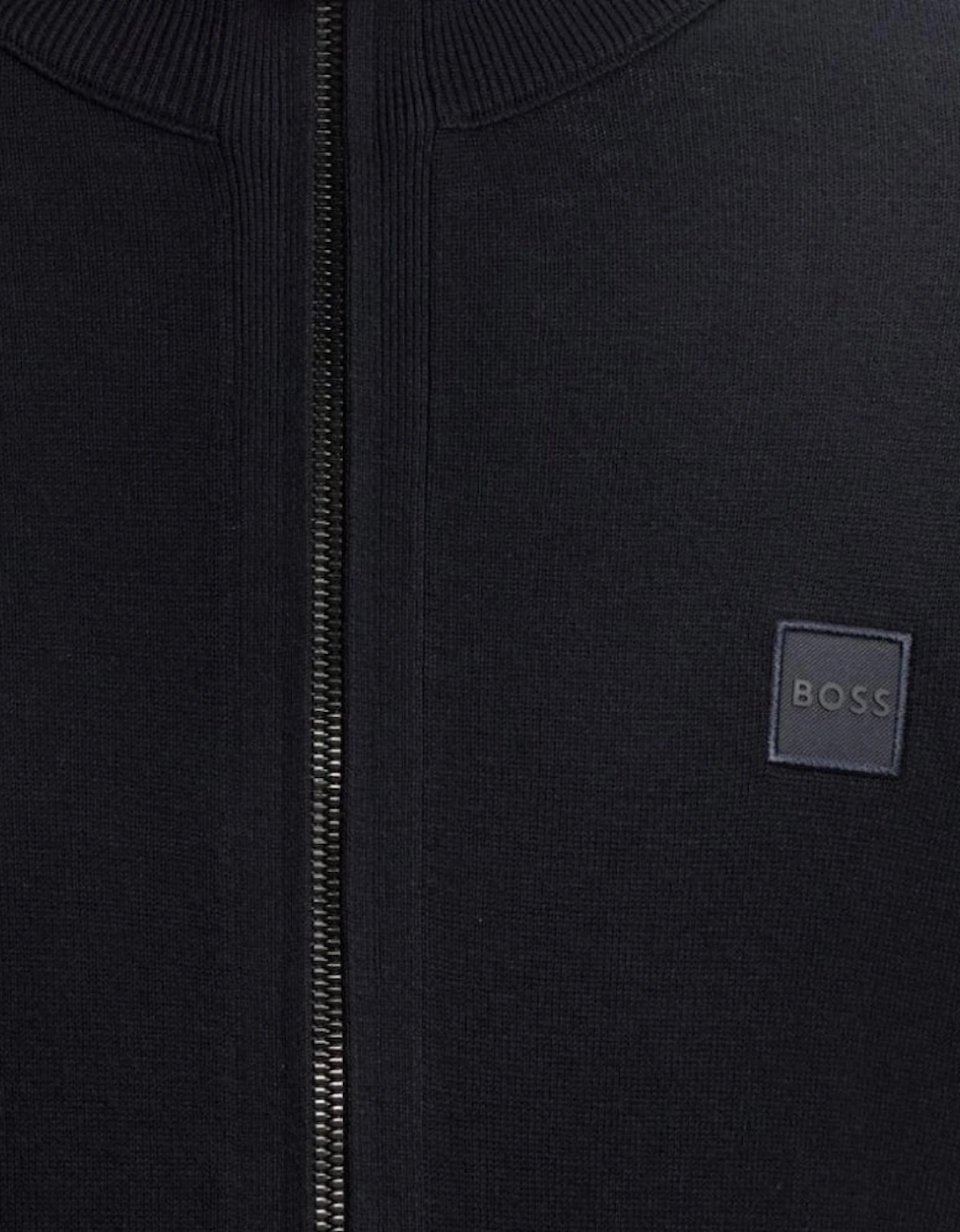 Hugo Boss Men's Navy Kano Knitted Zip Jacket