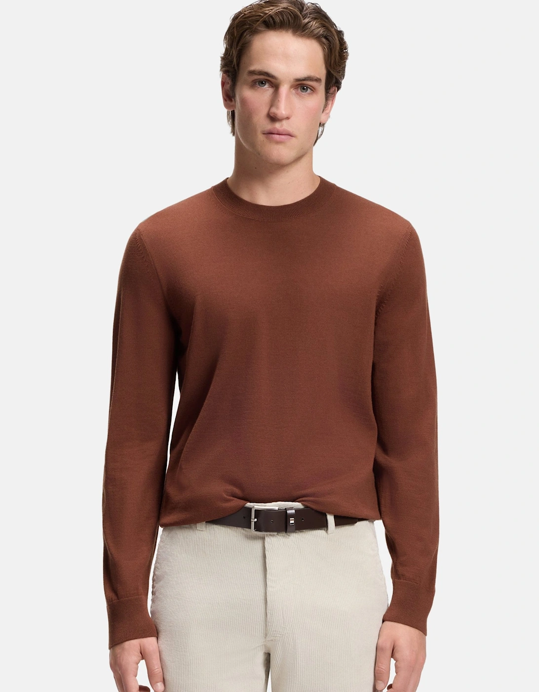 H Leno L Sweater Brown