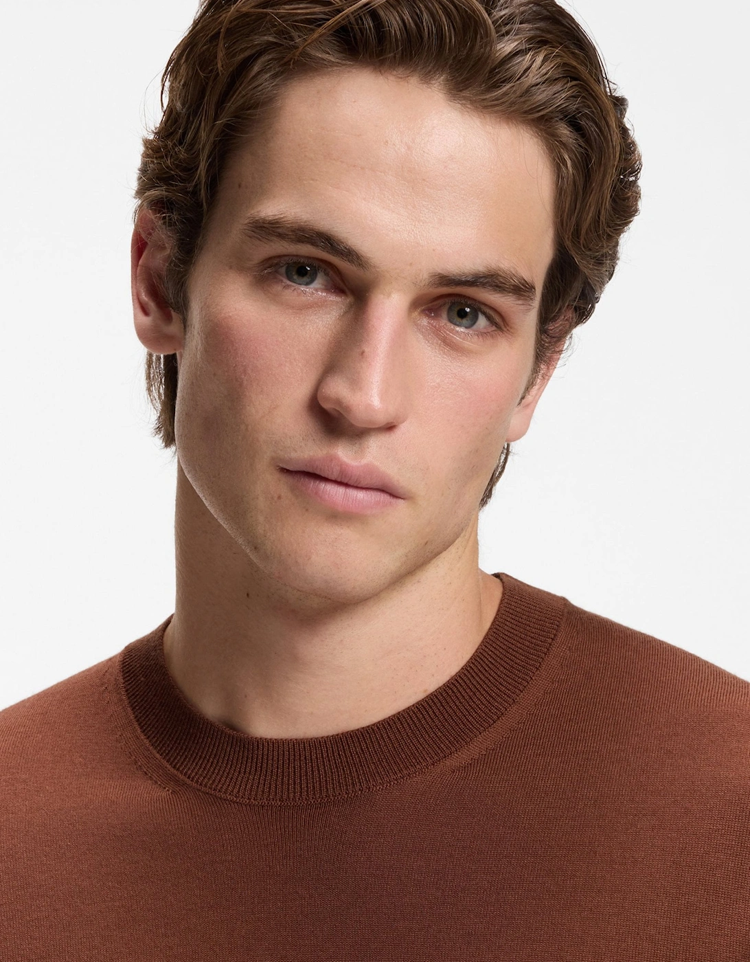 H Leno L Sweater Brown