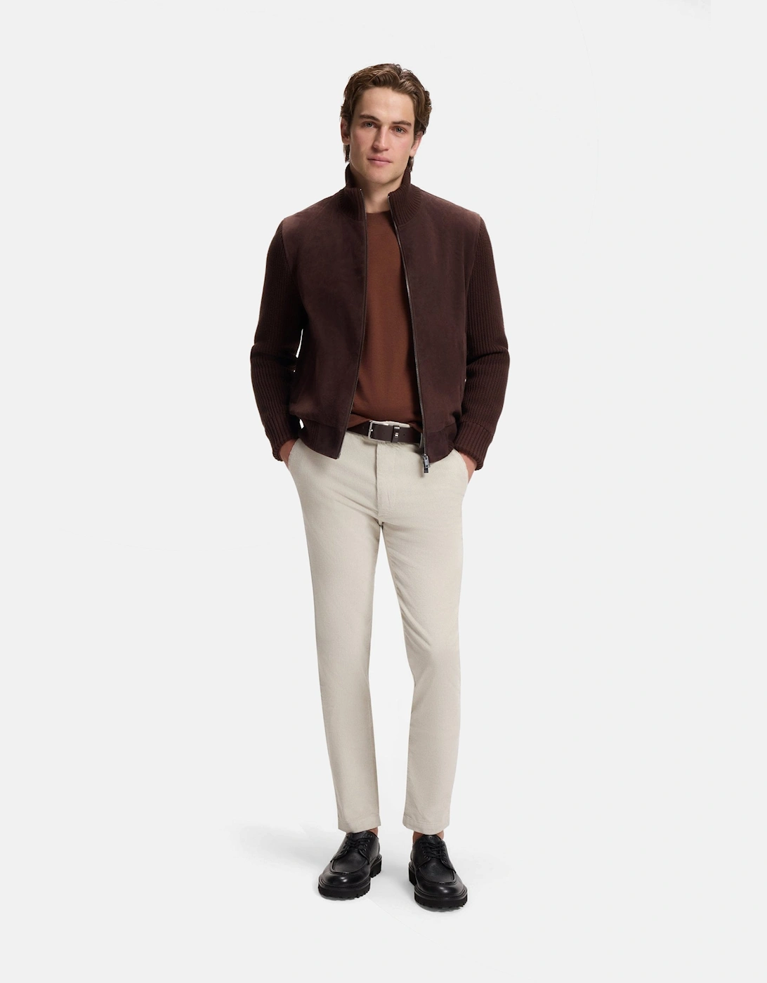 H Leno L Sweater Brown