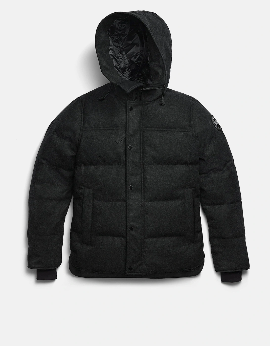 Macmillan Wool Parka Charcoal