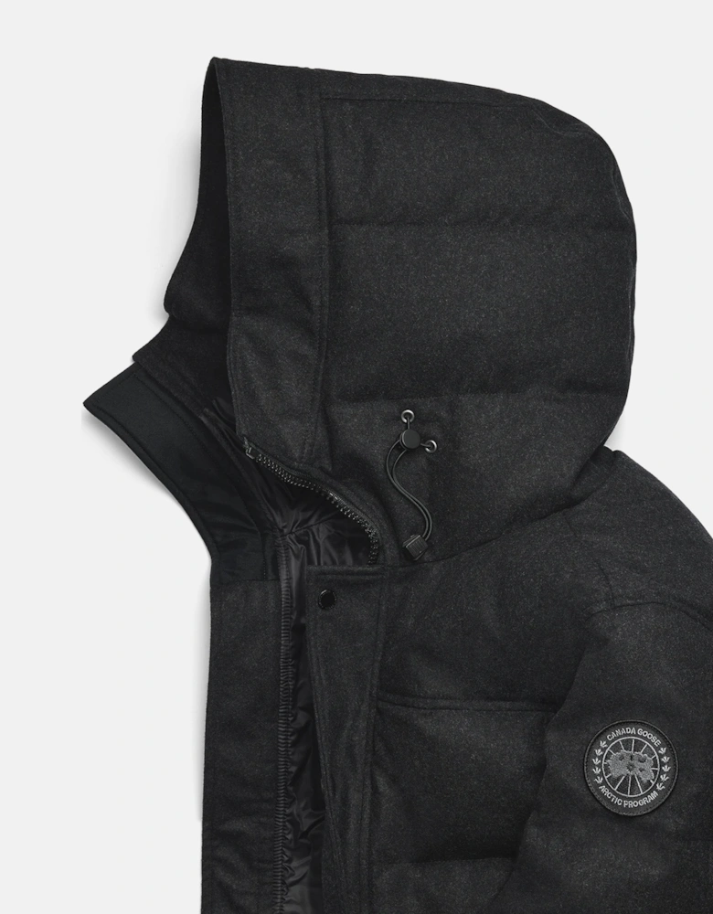 Macmillan Wool Parka Charcoal