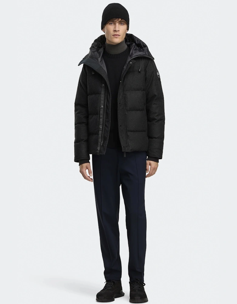 Macmillan Wool Parka Charcoal