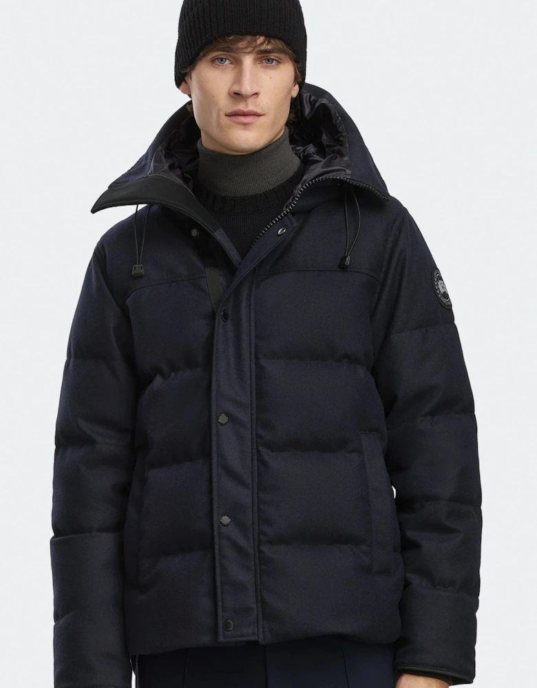 Macmillan Wool Parka Navy