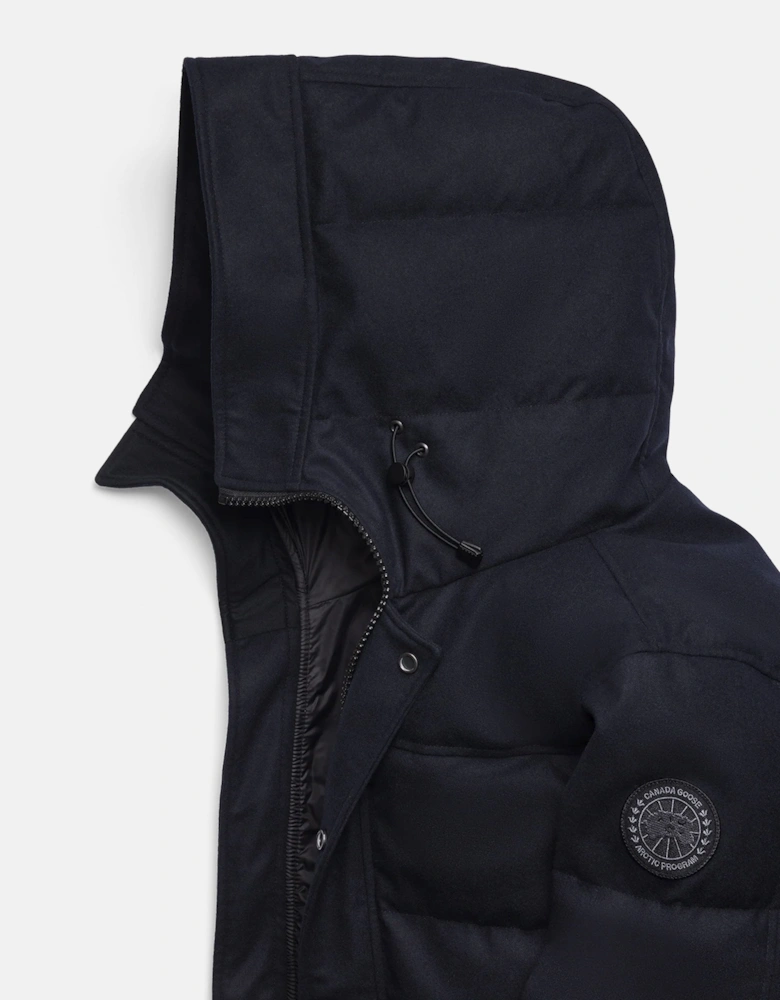 Macmillan Wool Parka Navy