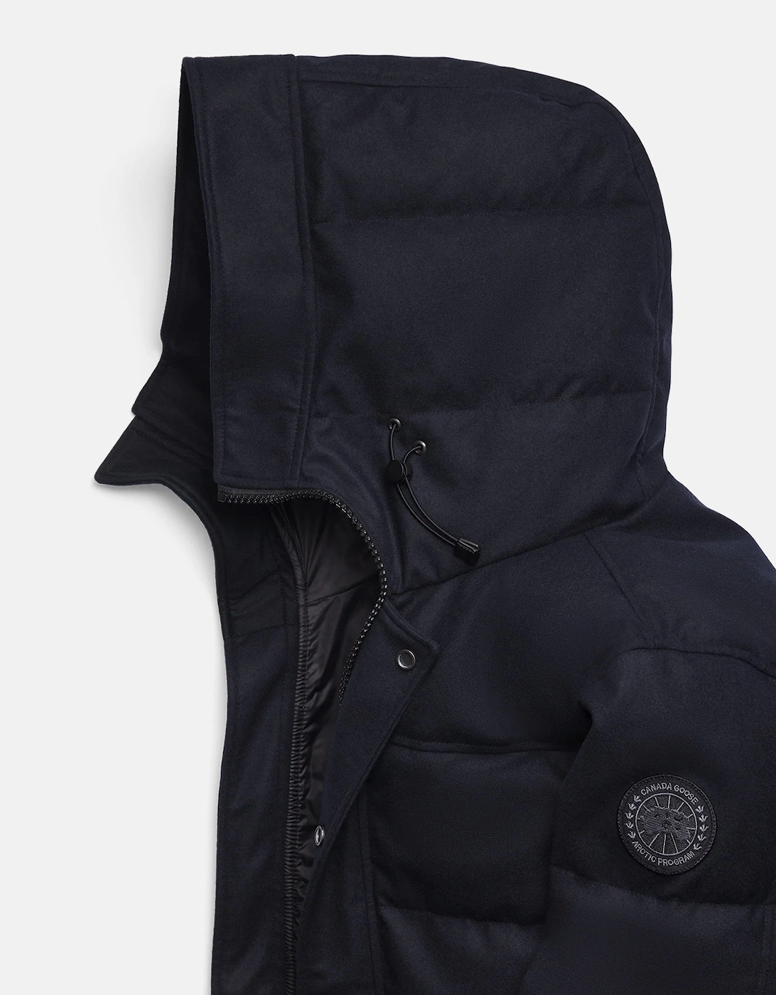 Macmillan Wool Parka Navy