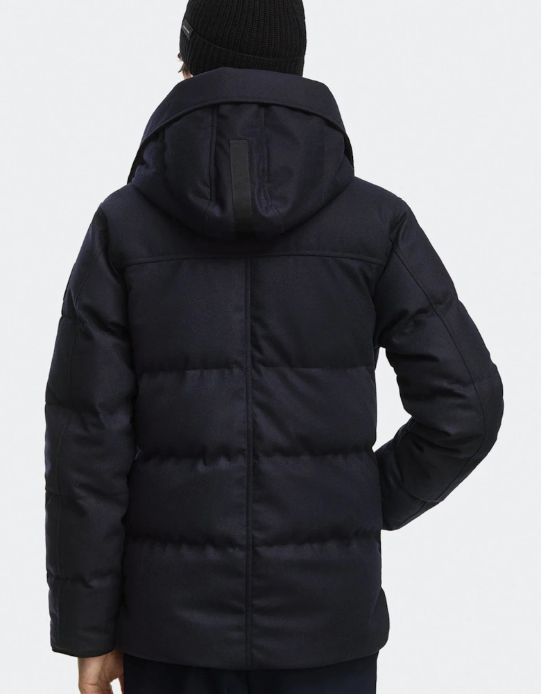 Macmillan Wool Parka Navy
