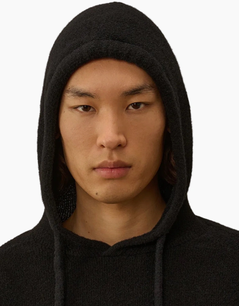 Fleece Knit Lens Hoodie